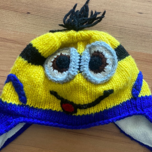 Minion Crocheted Hat - Picture 2 of 6